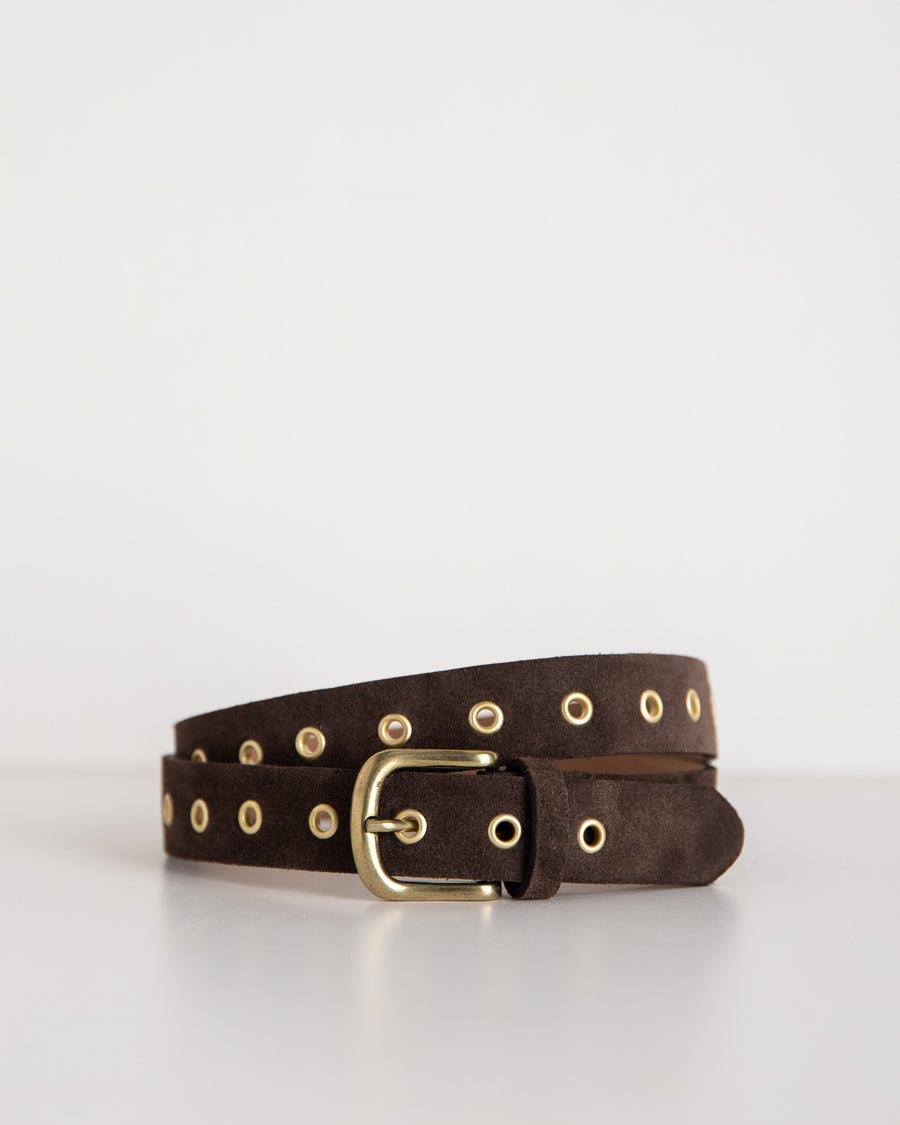 jackieandkate Gürtel Genevieveh chocolat