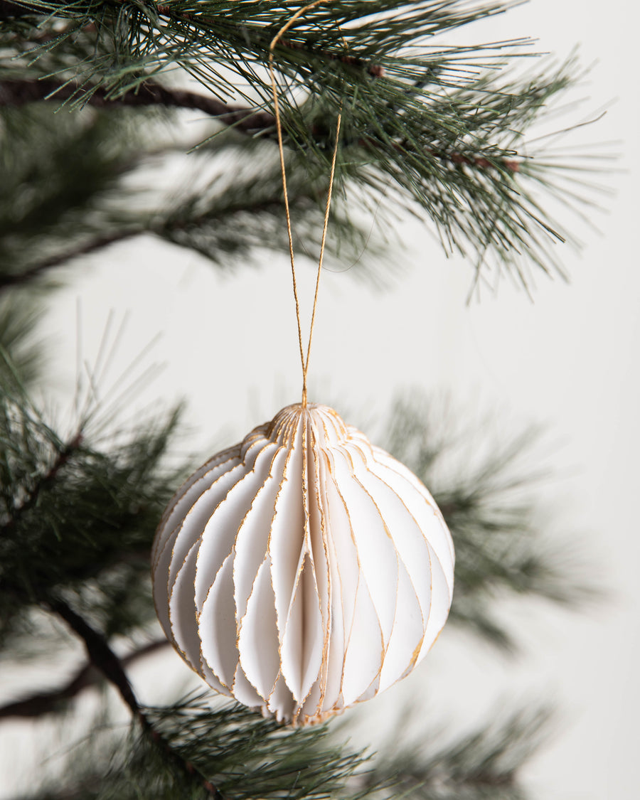 house doctor Weihnachtsschmuck, HDAlsta, Off-White;Gold