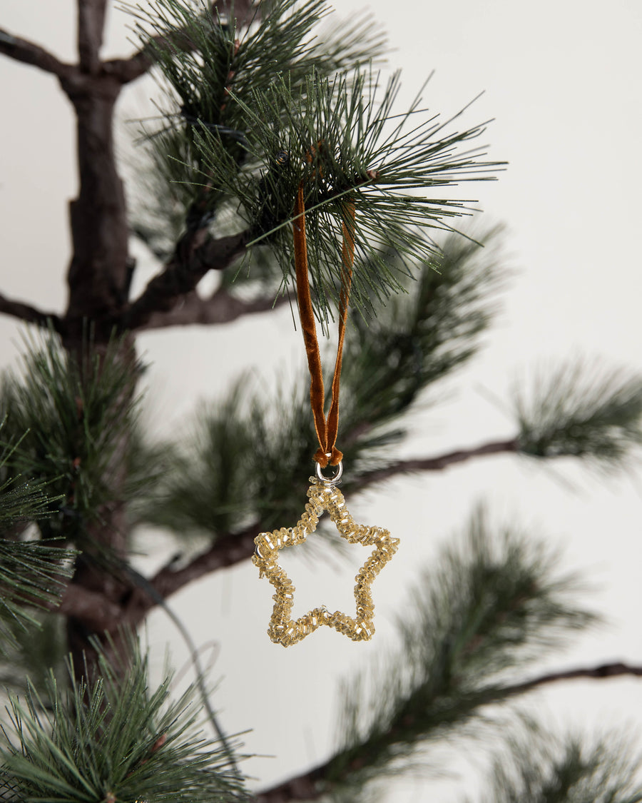 house doctor Weihnachtsschmuck, HDConnect, Champagner Stern