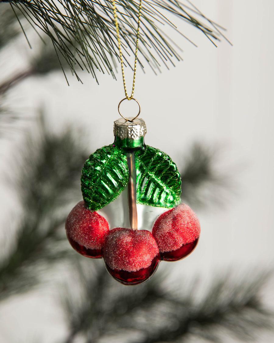 Tannenbaumanhänger Kirsche