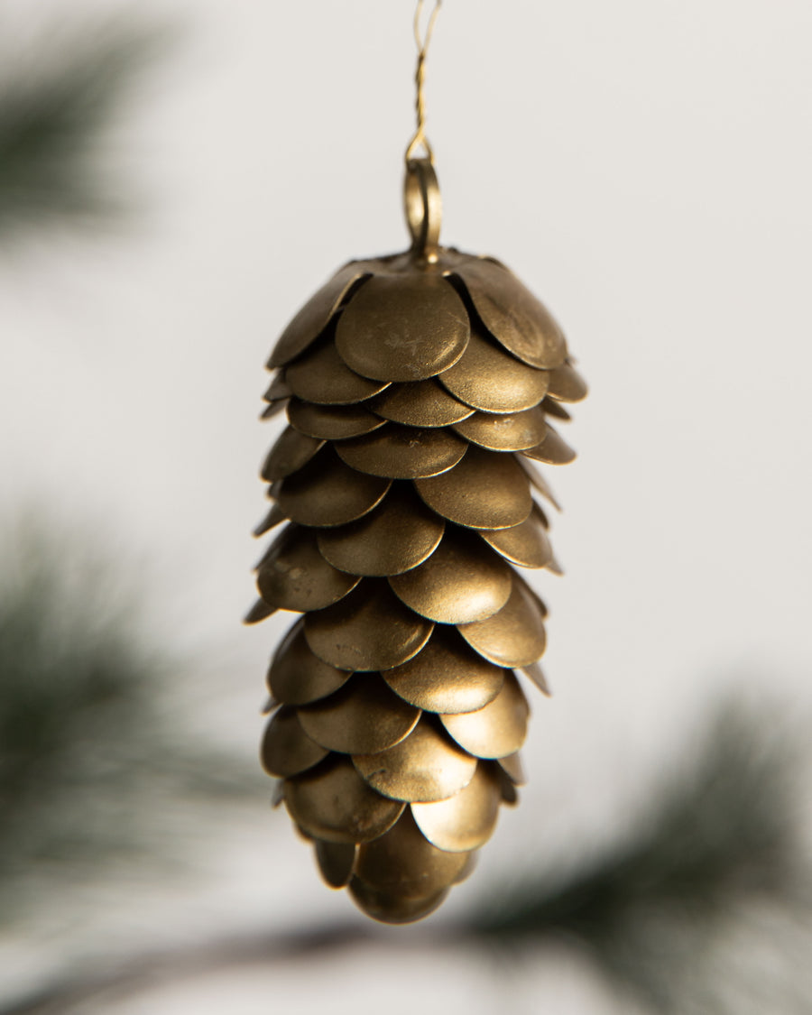 house doctor Ornamente, HDCone, Gold groß