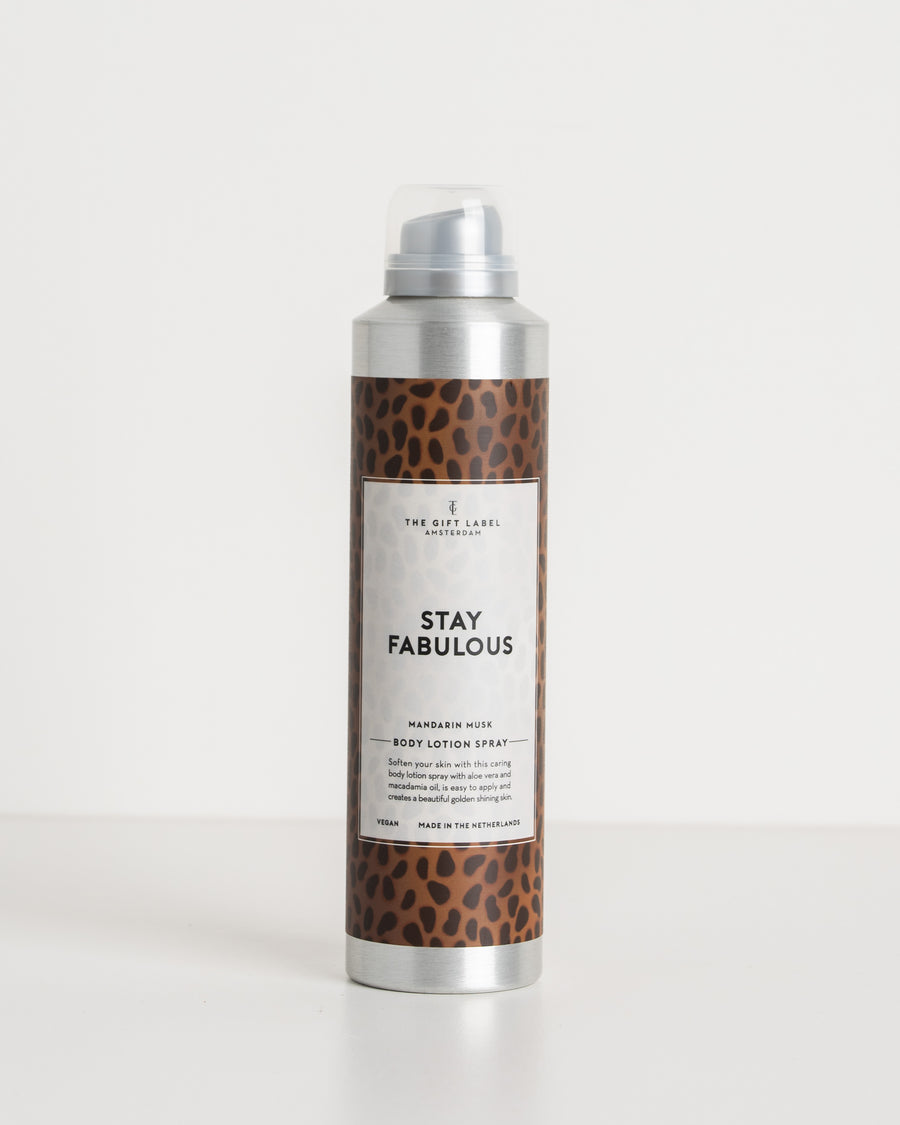 The Gift Label  Body Lotion Spray You Are Fabulous