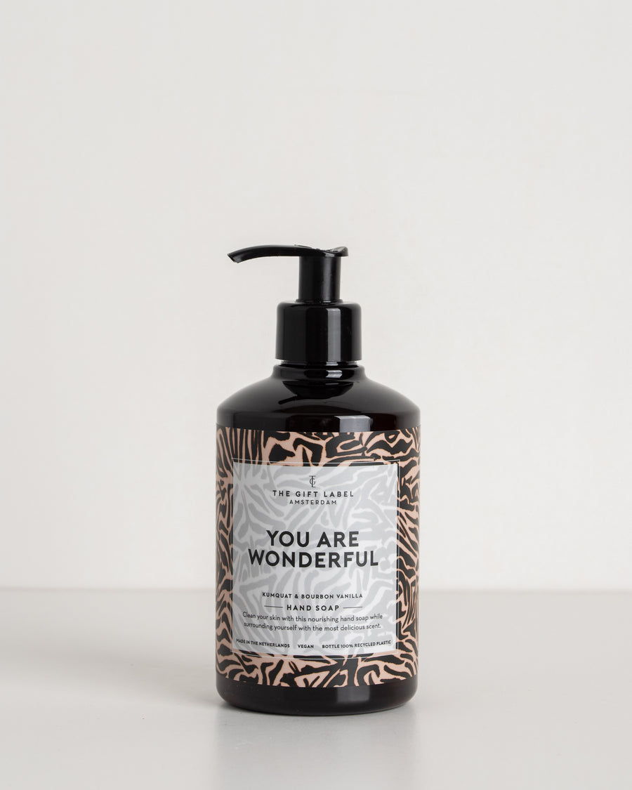 The Gift Label Handsoap You Are Wonderful