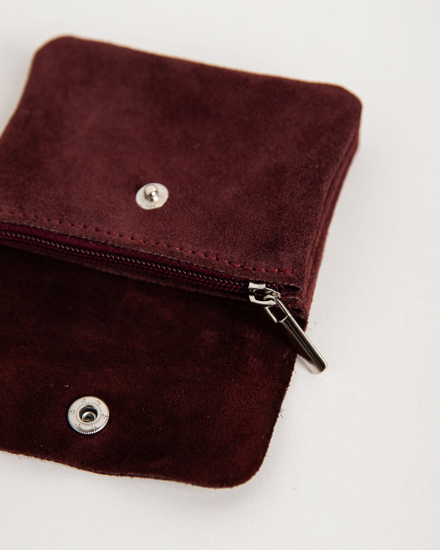 jackieandkate Portemonnaie Velour berry