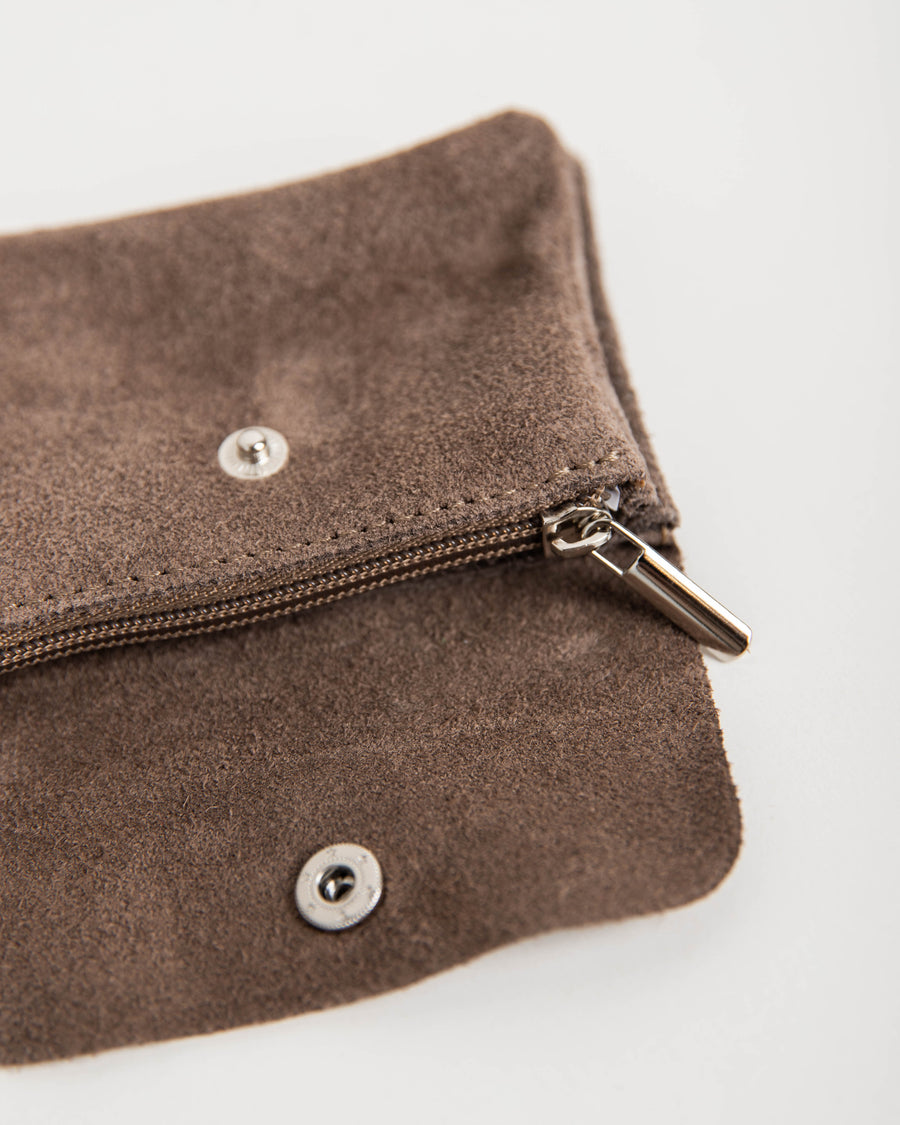 jackieandkate Portemonnaie Velour greige