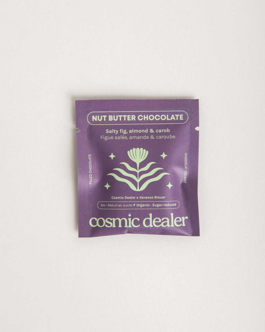Cosmic Dealer - Nut Butter Chocolate Salty Fig and roasted almond