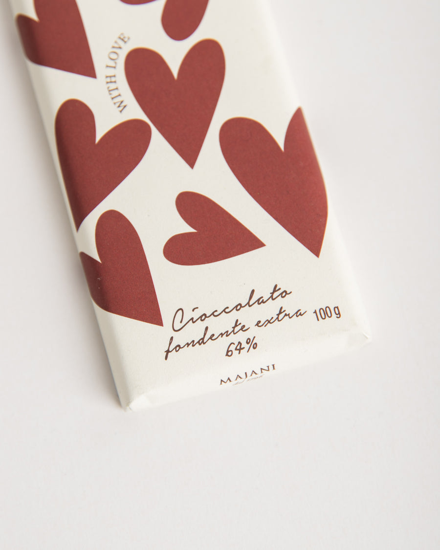 Majani Cioccolato fonente extra 64% with love
