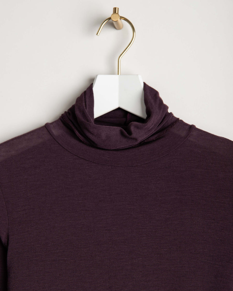 jackieandkate Rollkragen violett