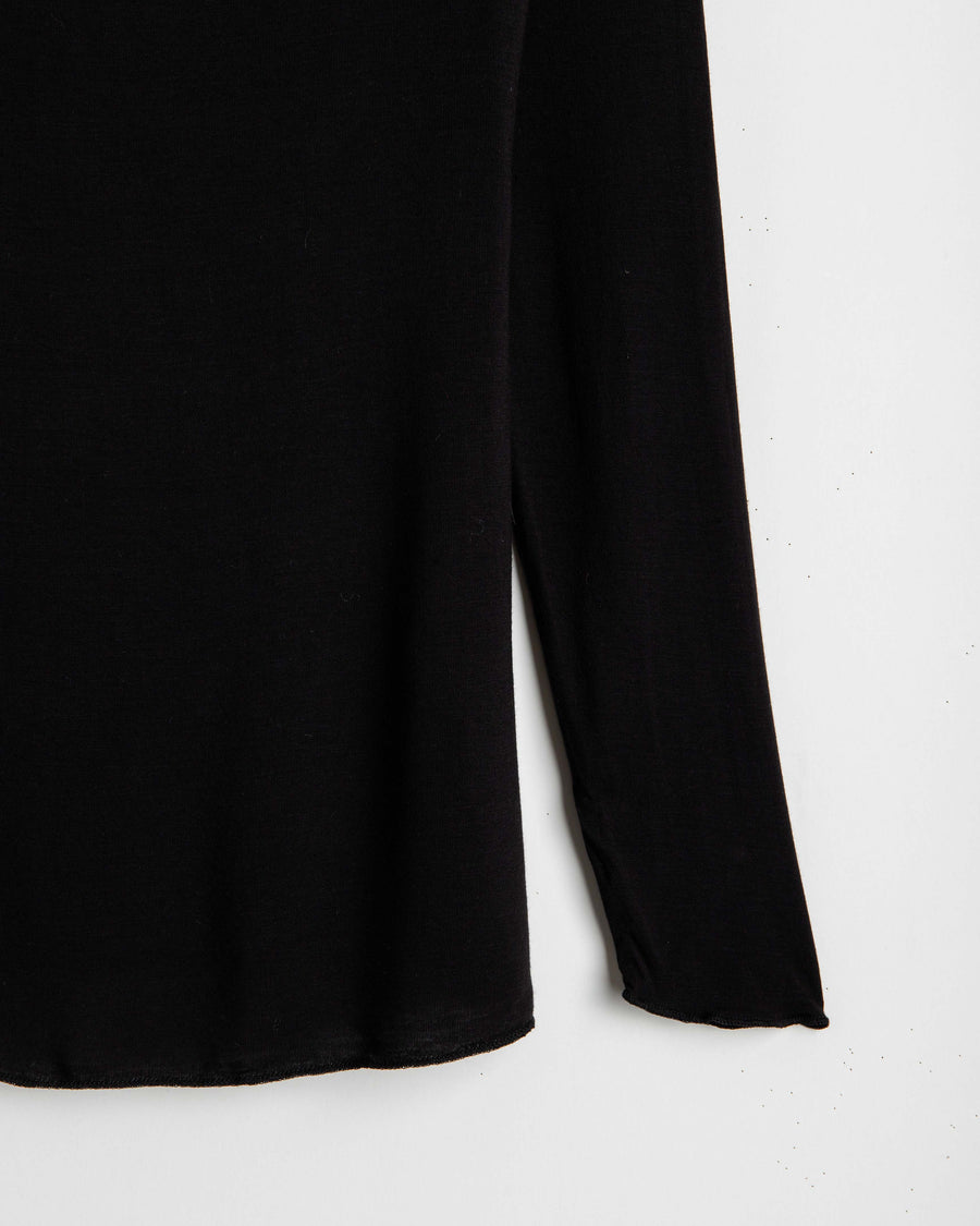 jackieandkate Longsleeve Cashmere Touch schwarz
