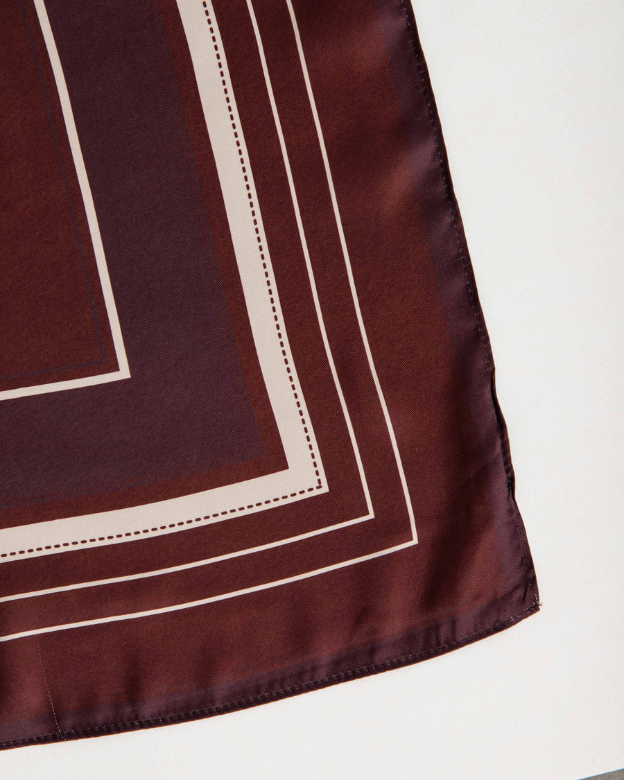 jackieandkate Halstuch gemustert  braun