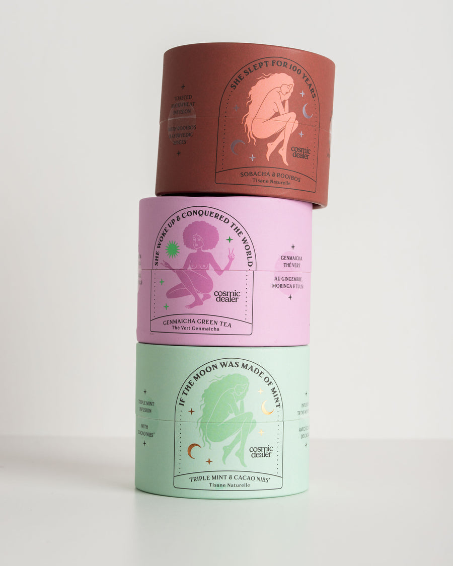 Cosmic Dealer - Tea triple mint and cocoa infusion