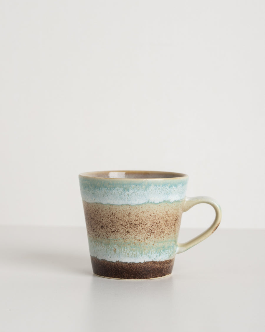 Hkliving 70s ceramics cappuccino mug skyline