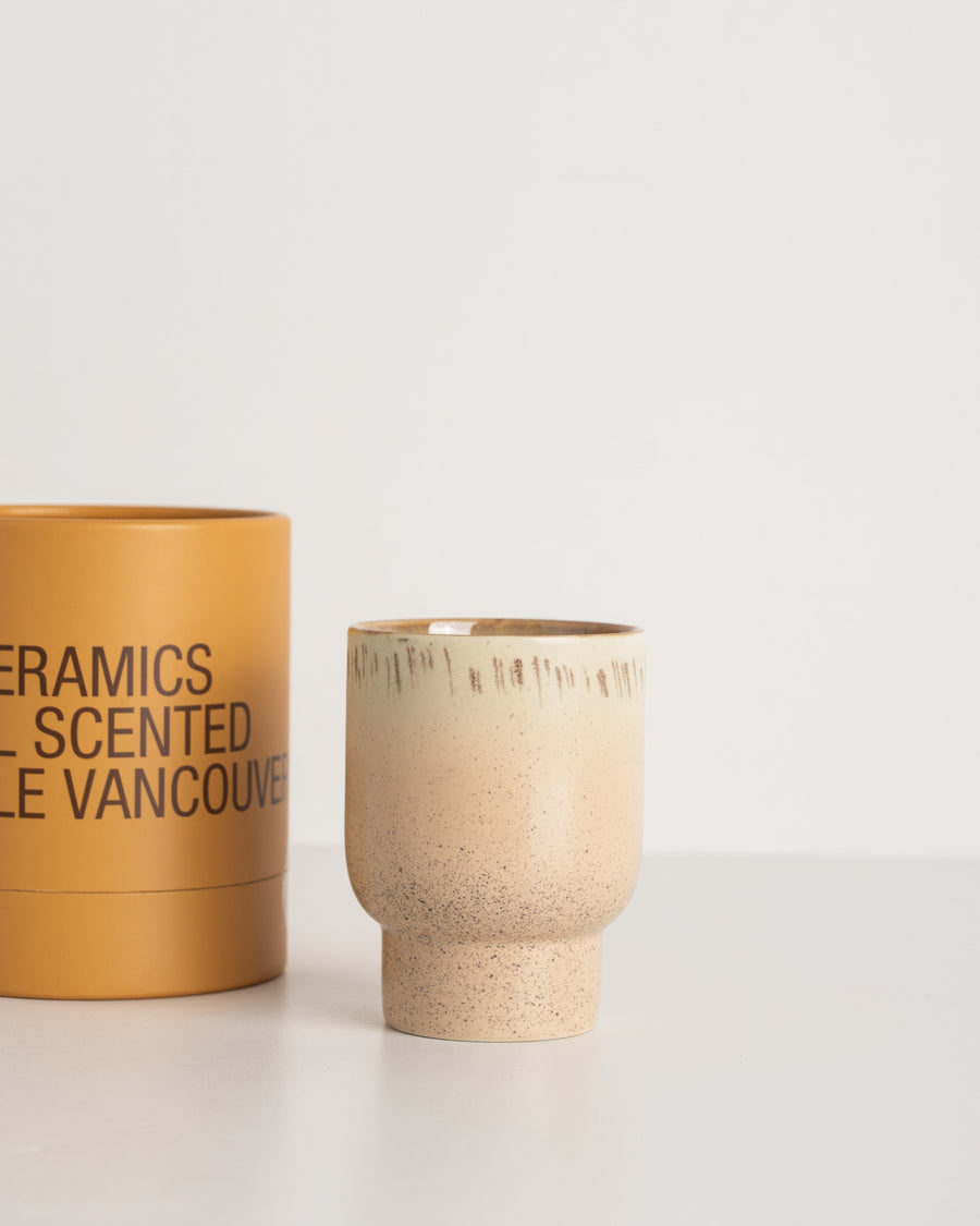 Hkliving 70s ceramics small scented candle Vancouver