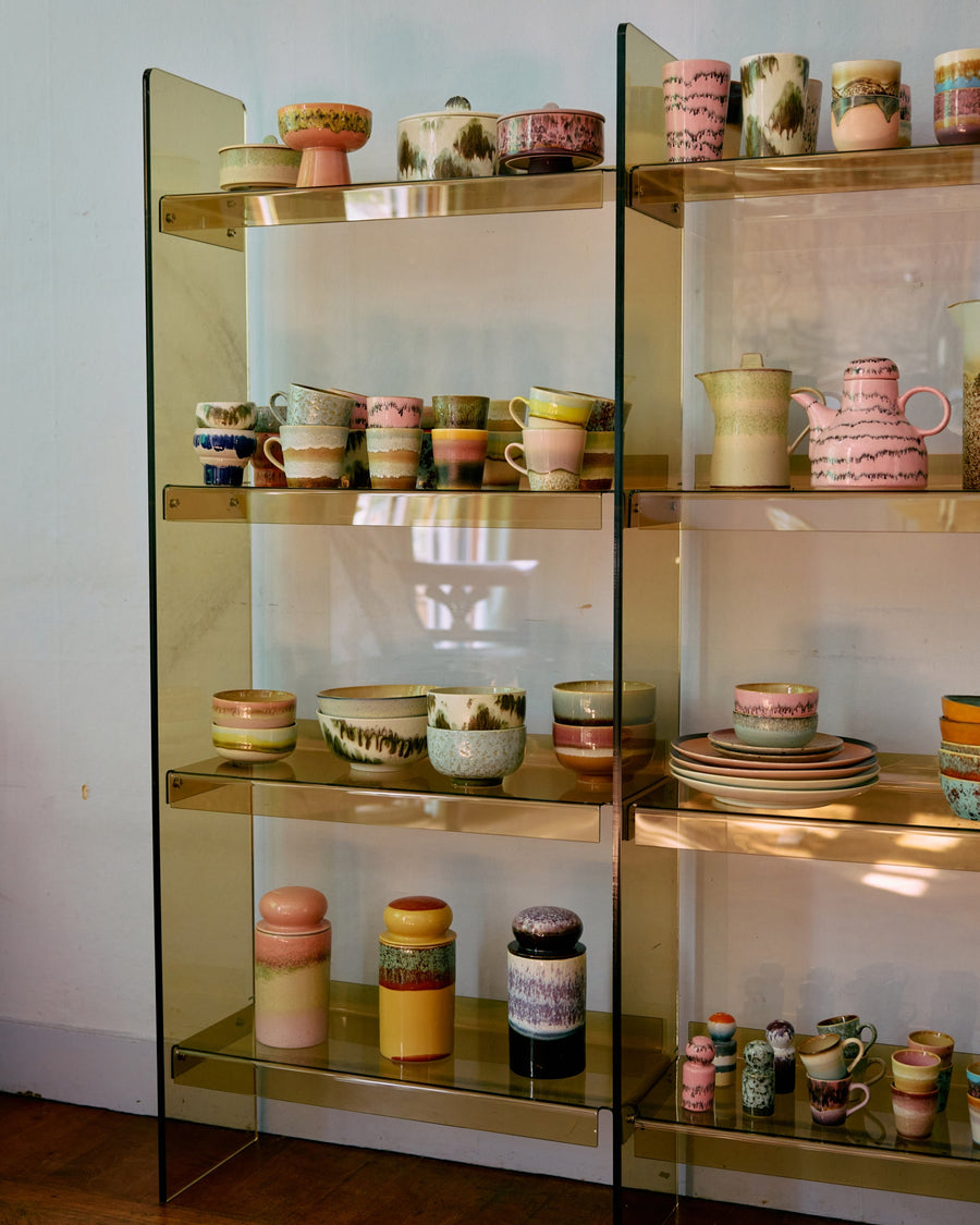 Hkliving 70s ceramics coffee mug skyline