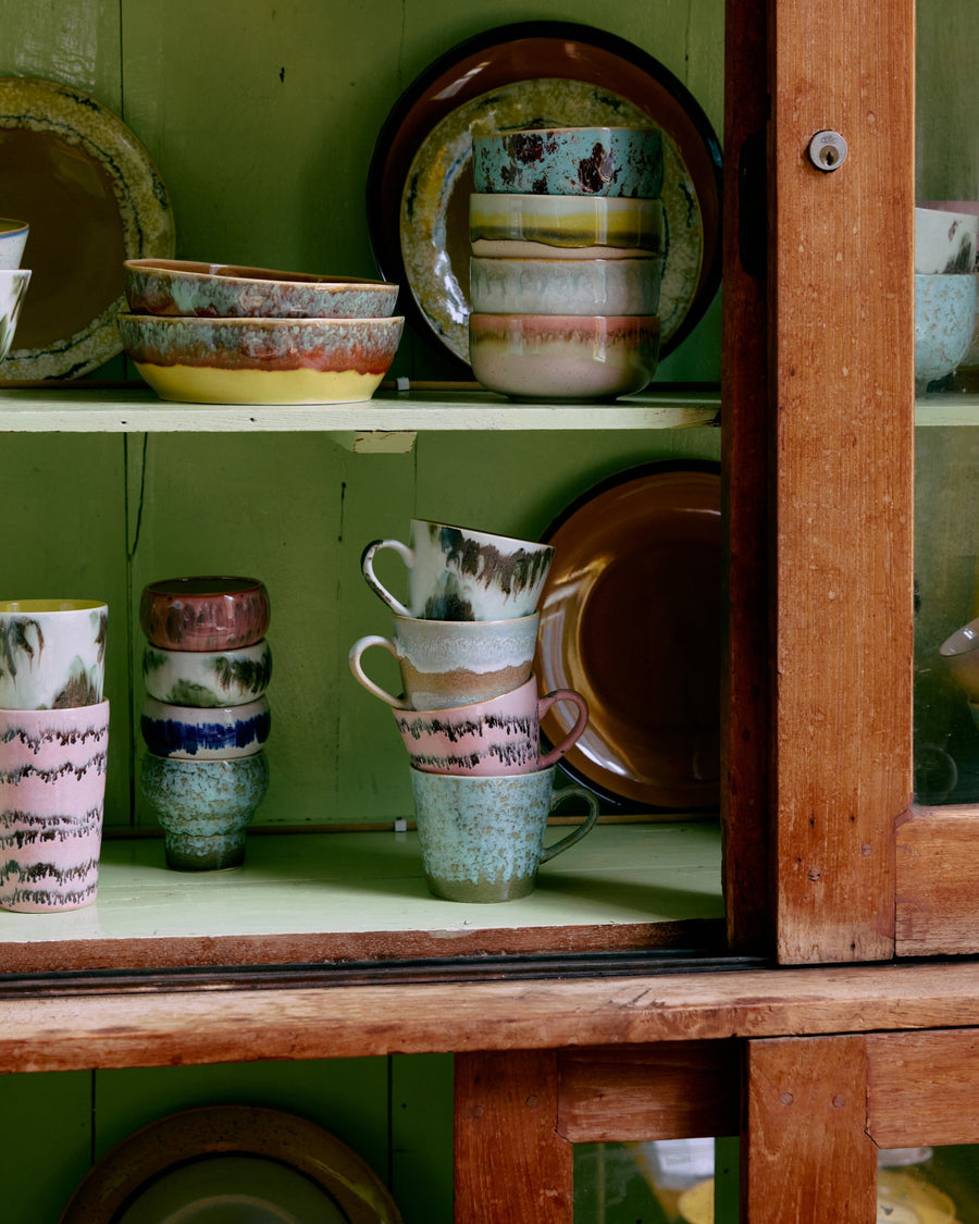 Hkliving 70s ceramics cappuccino mug bubble