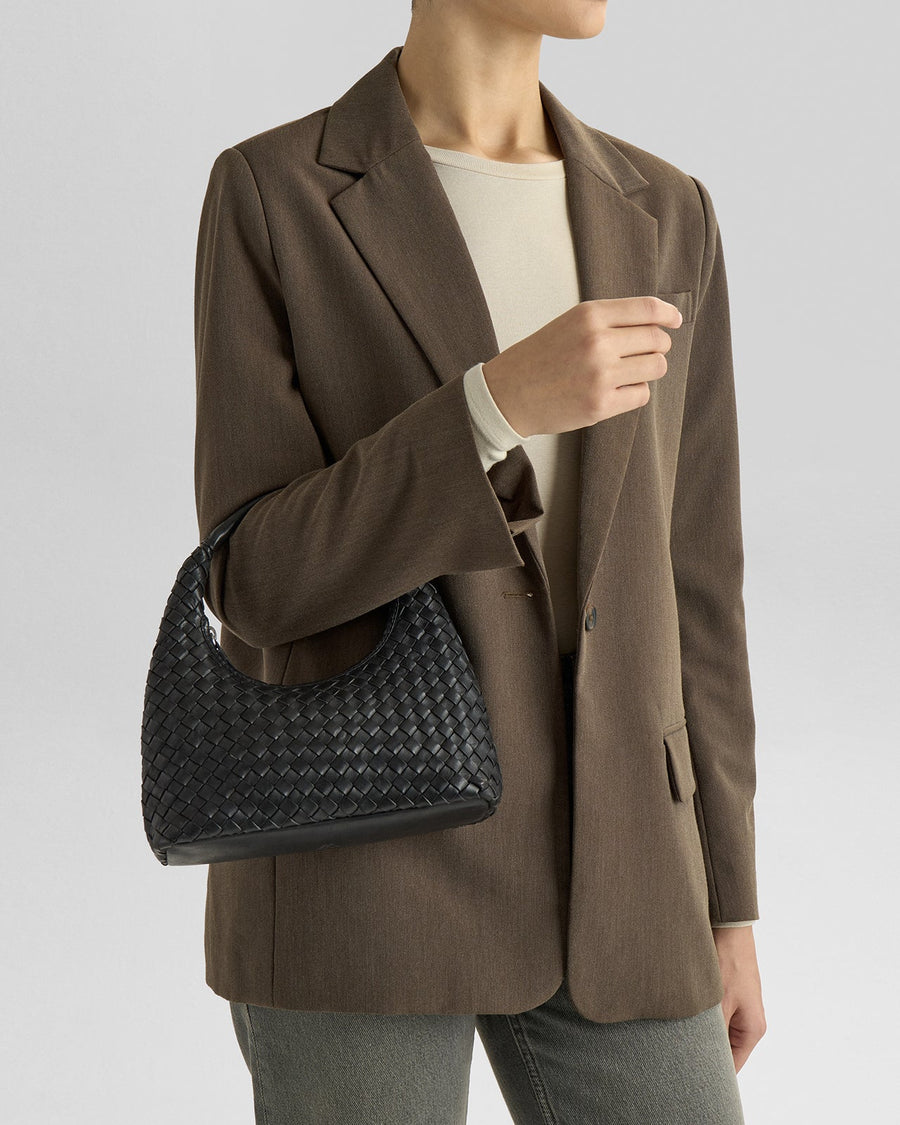 Markberg Handtasche Hayma Weave schwarz