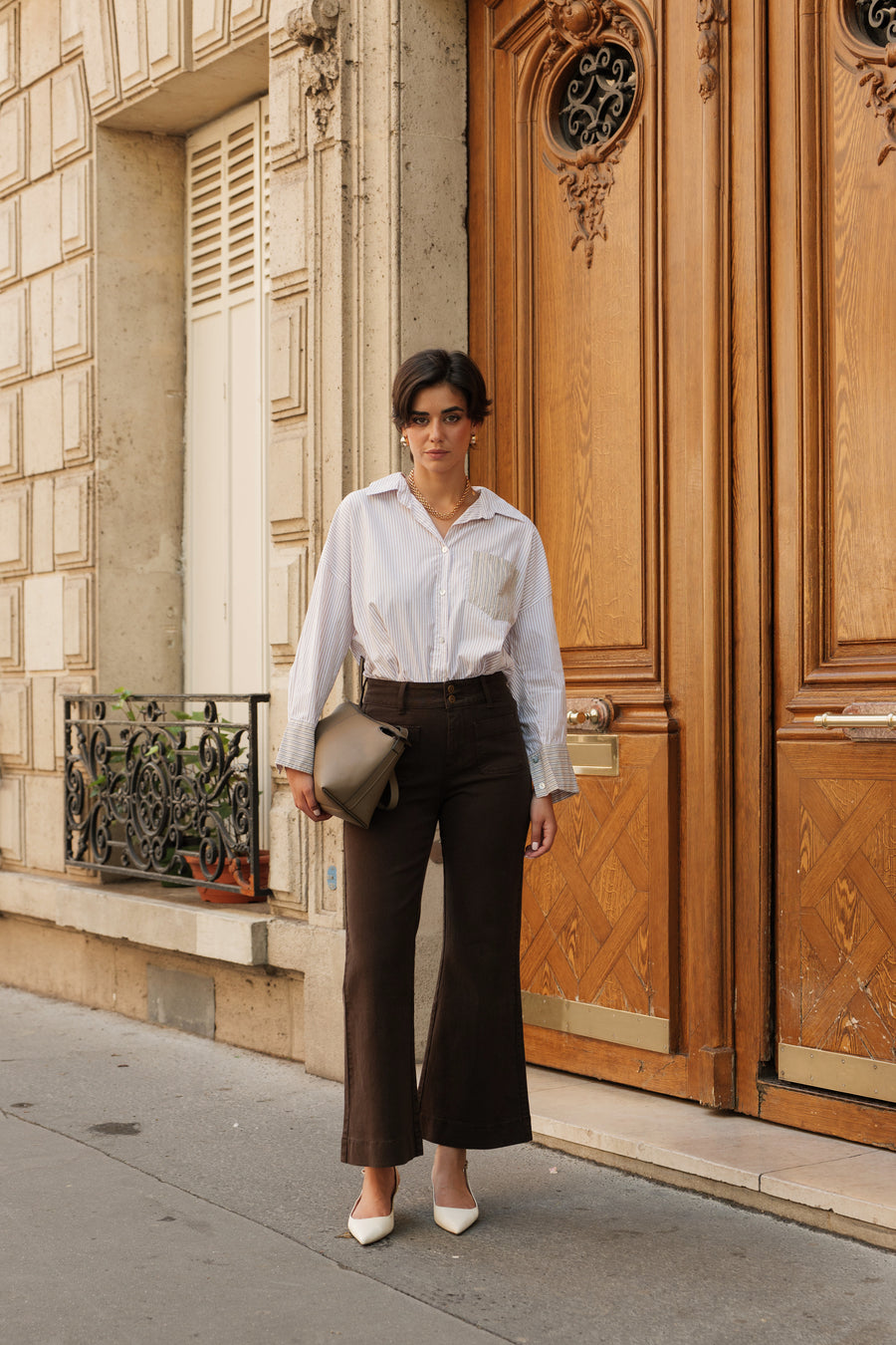 jackieandkate Hose Elenette braun