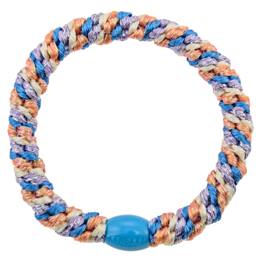 Kknekki Haargummi Mix Lake Blue Lavendel Glitter