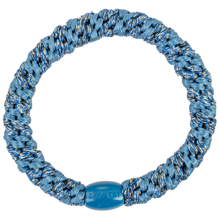 Kknekki Haargummi Blue-Navy Glitter Stripe