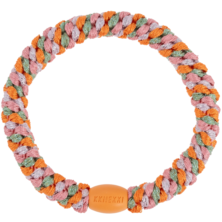 Kknekki Haargummi Mix Orange Pistacio Glitter