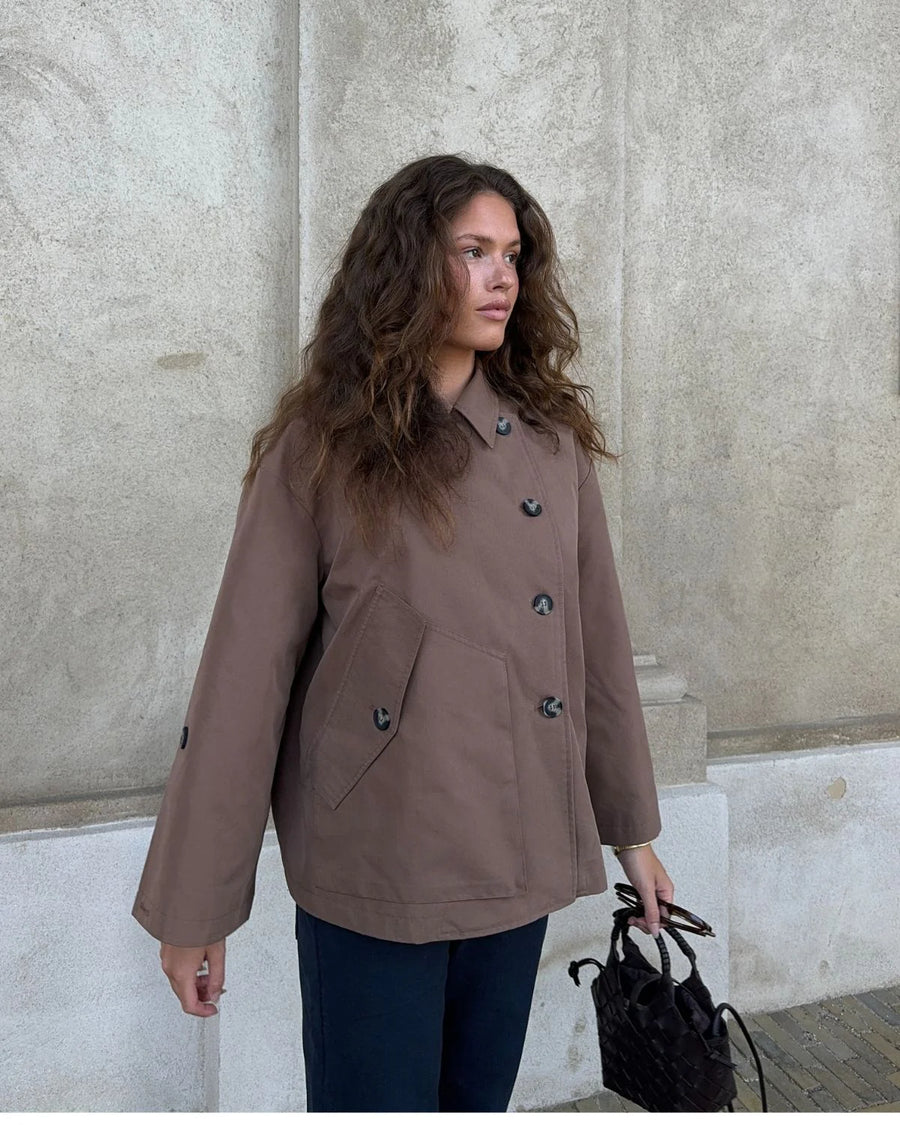 Sofie Schnoor Jacke Agathasw brown