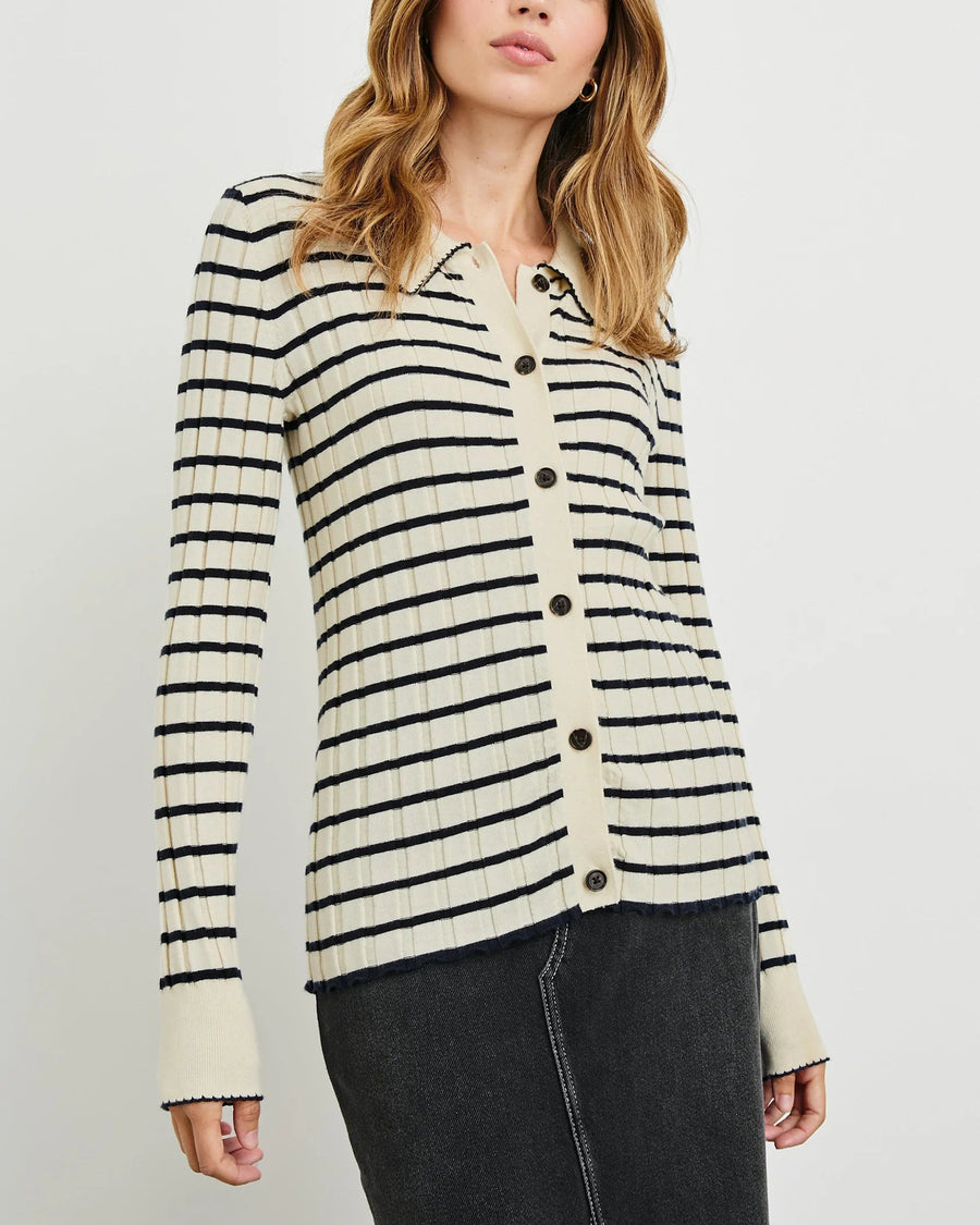 Rails Strick Cardigan Polokragen Aurelia