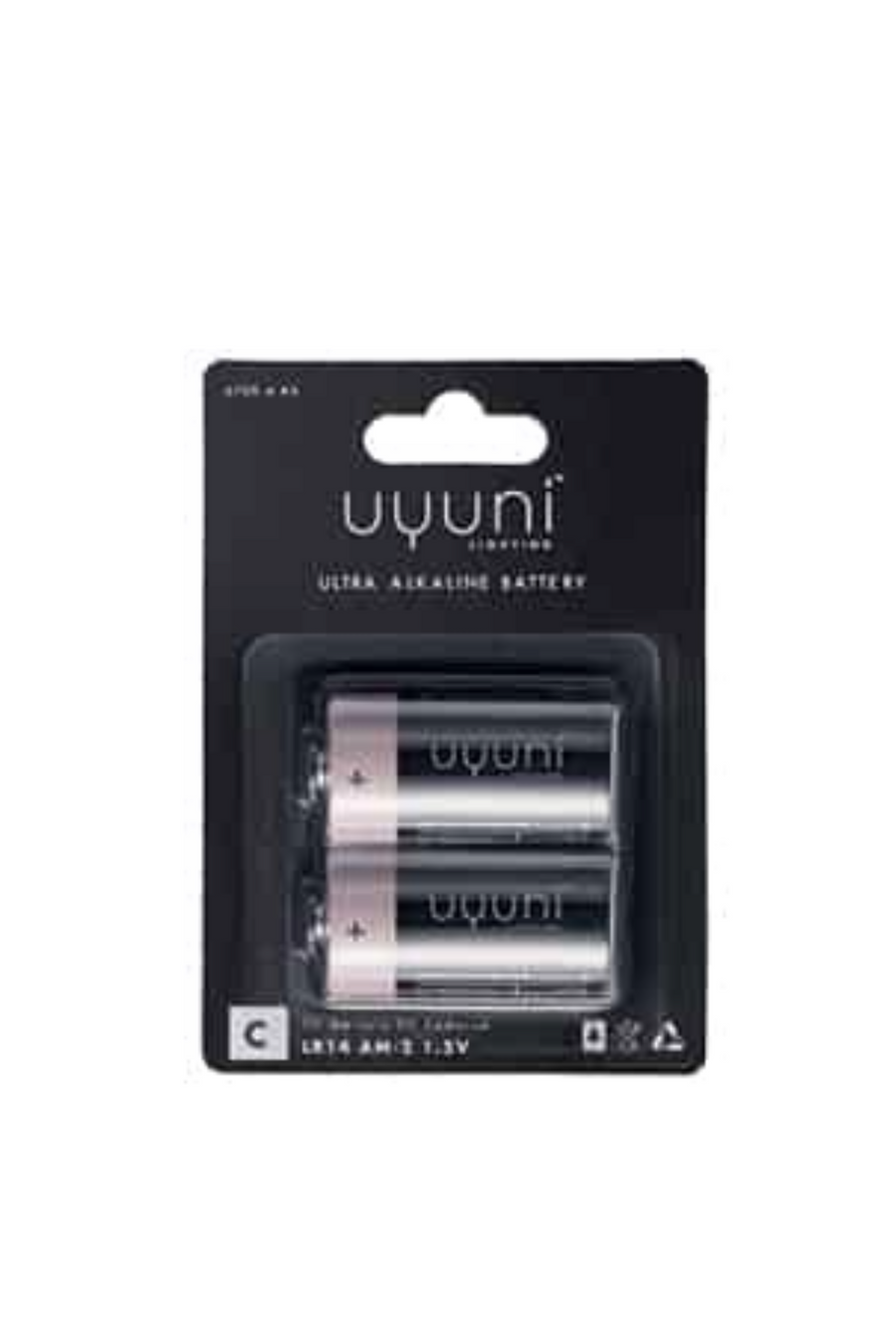 Uyuni Alkaline Batterie C 1,5V (2er Pack)