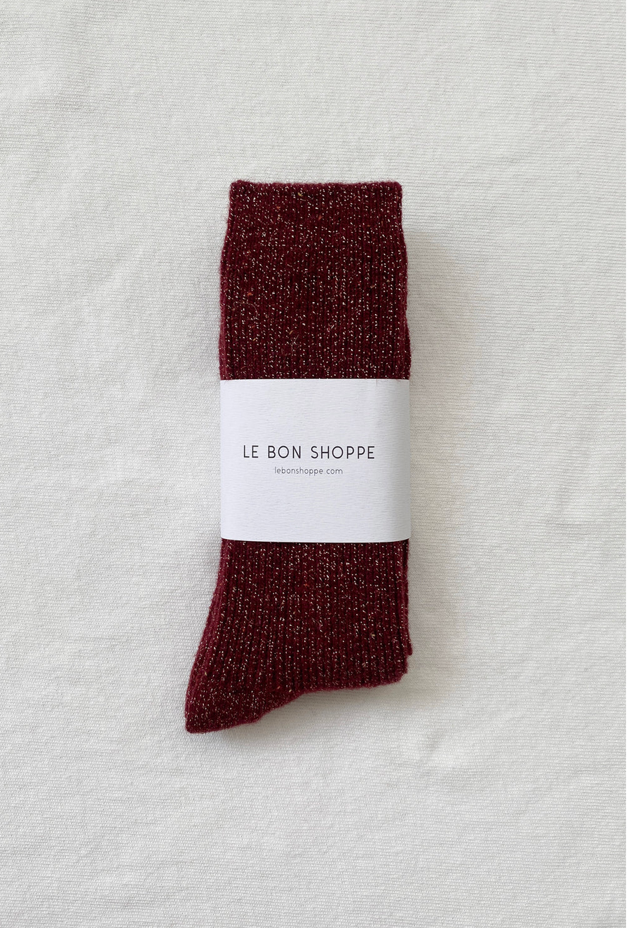 Le Bon Shoppe Socks Winter Sparkle wine