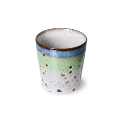 HKliving 70s ceramics coffee mug comet
