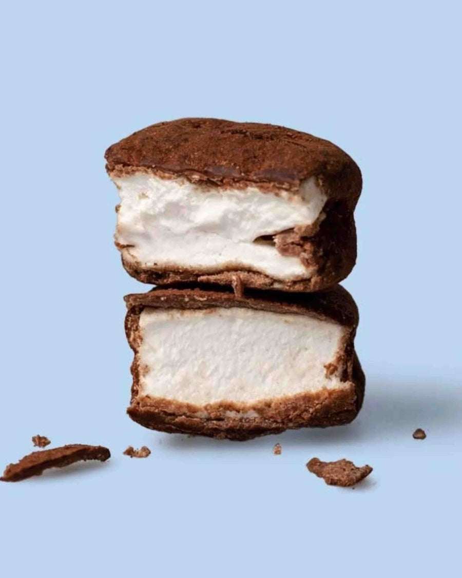 The Mallows - Salzflocken + belgische dunkle Schokolade