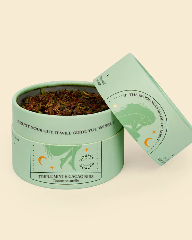 Cosmic Dealer - Tea triple mint and cocoa infusion