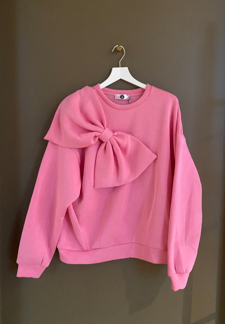 jackieandkate Sweatshirt Schleife rosa