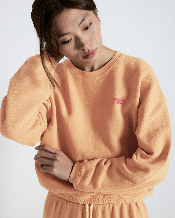 American Vintage Sweatshirt Izubird noisettine
