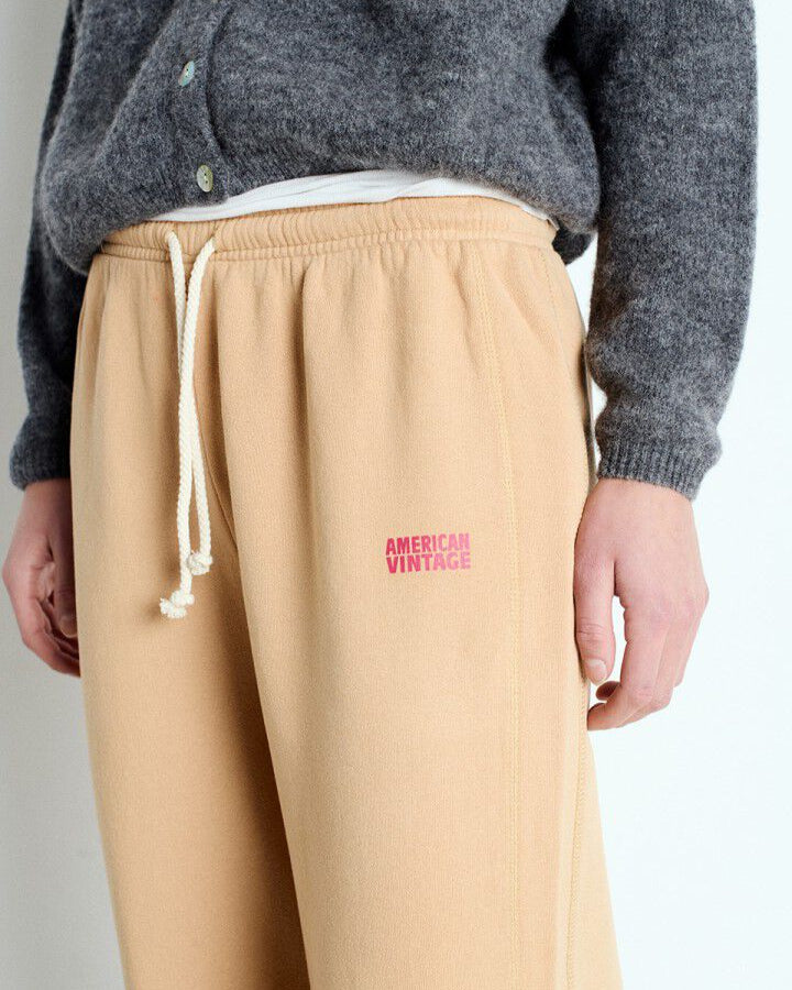 American Vintage Jogginghose Izubird noisettine
