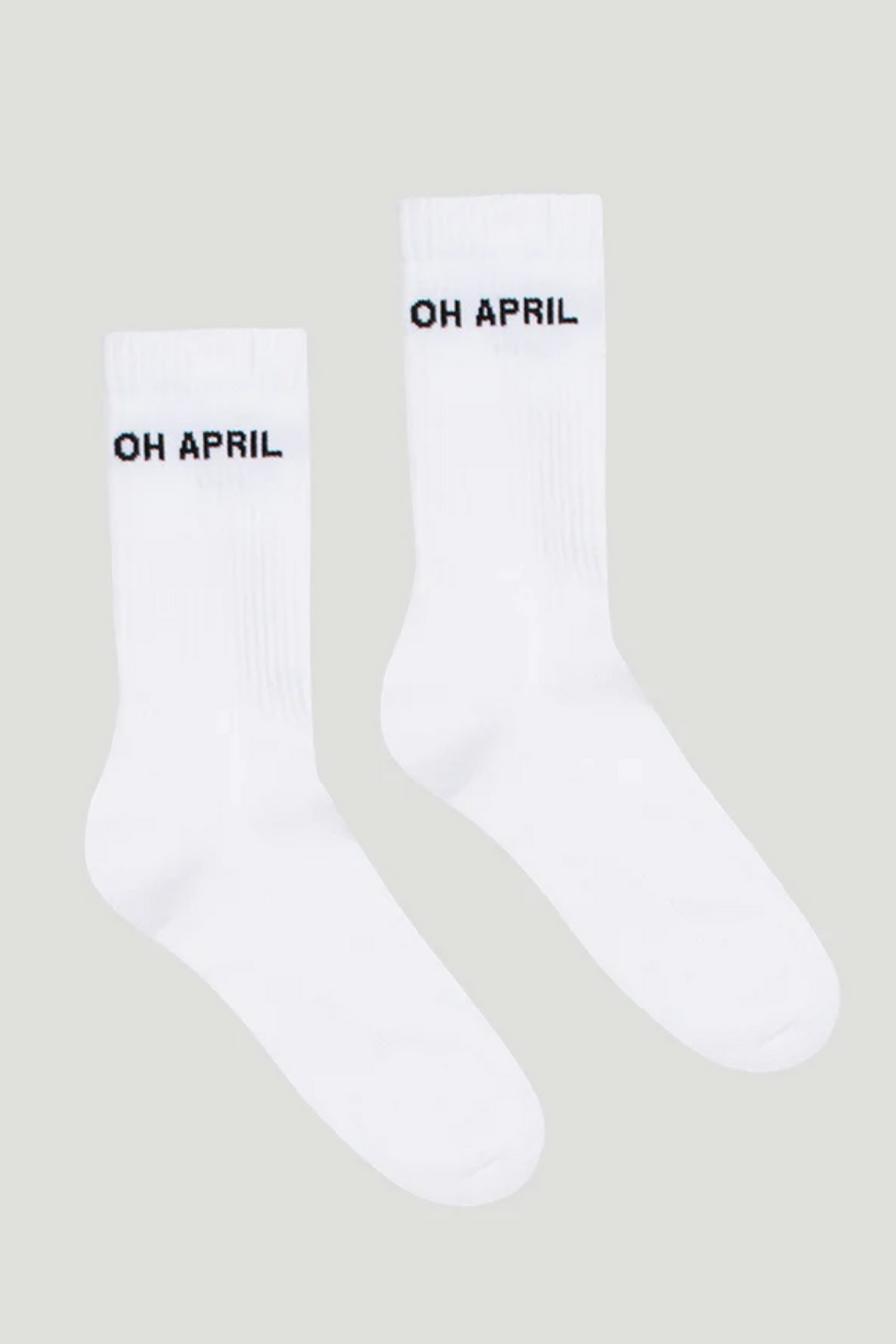 Oh April Socken Steffi weiß