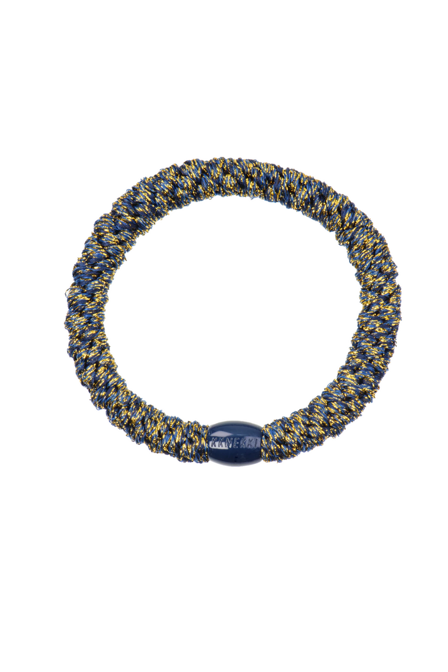 Kknekki Haargummi  Indigo Gold Glitter