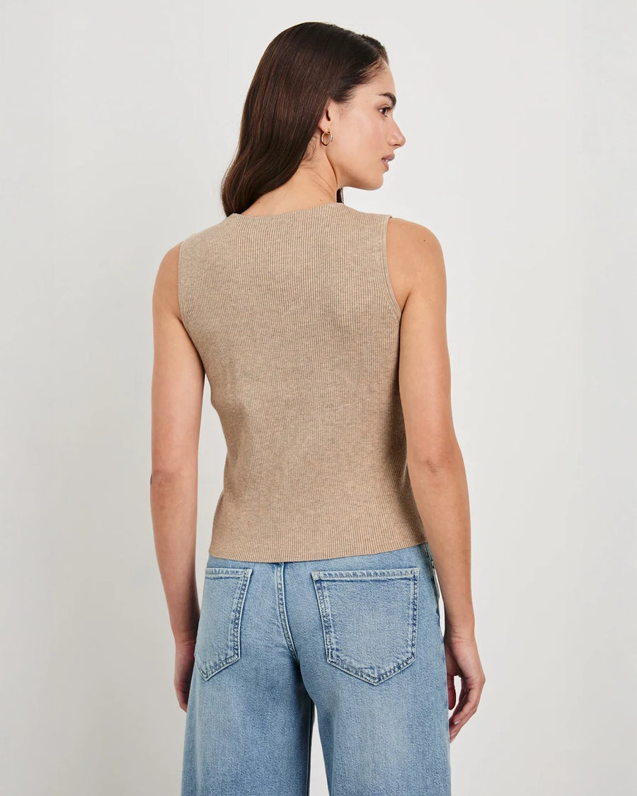 Rails Rosa Weste Oatmeal