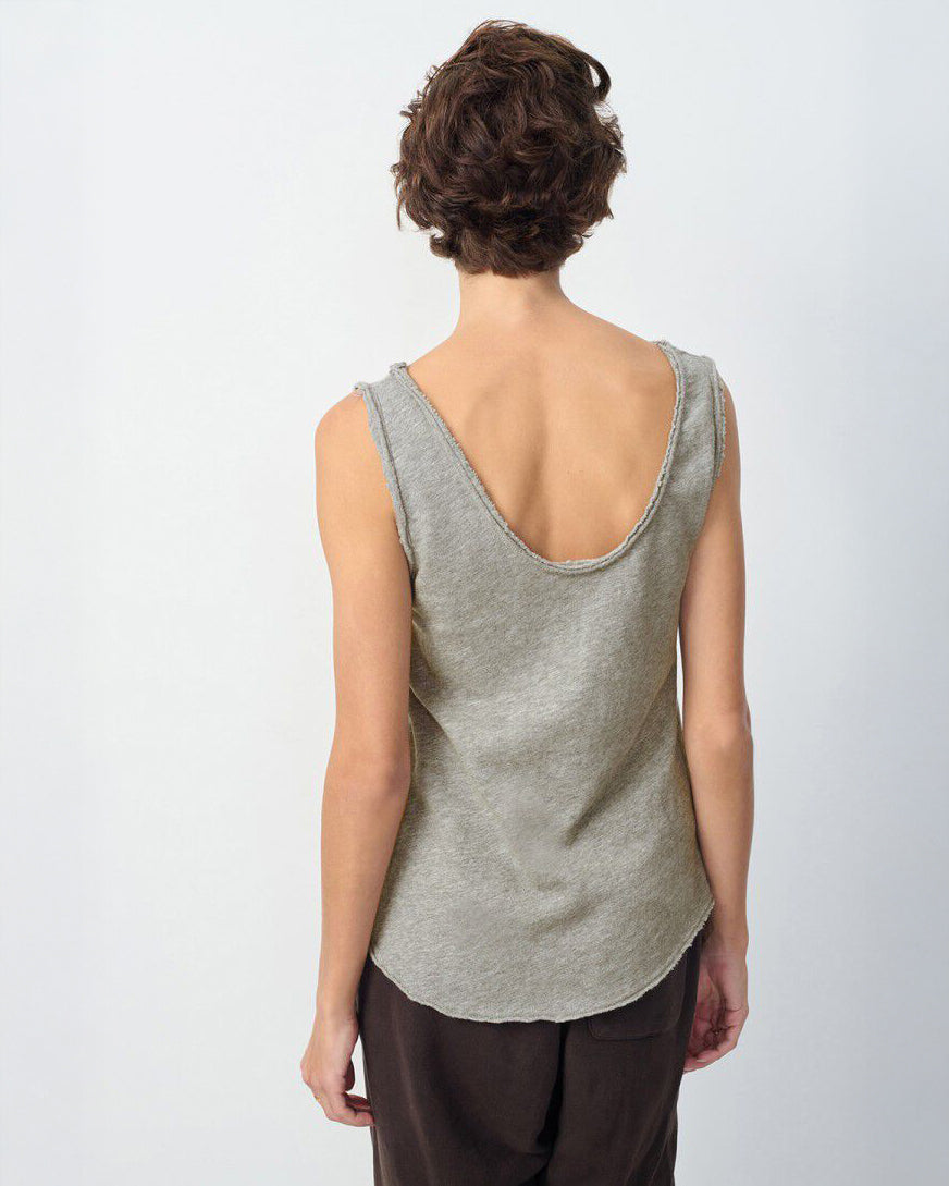 American Vintage Top Sonoma gris chine