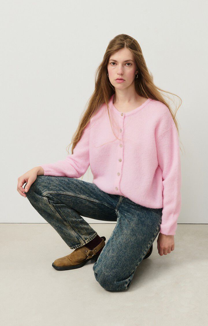American Vintage Cardigan Vito dragee Chine