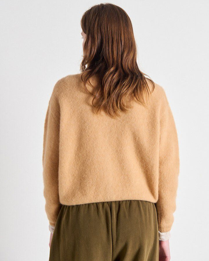 American Vintage Cardigan Vito noisette