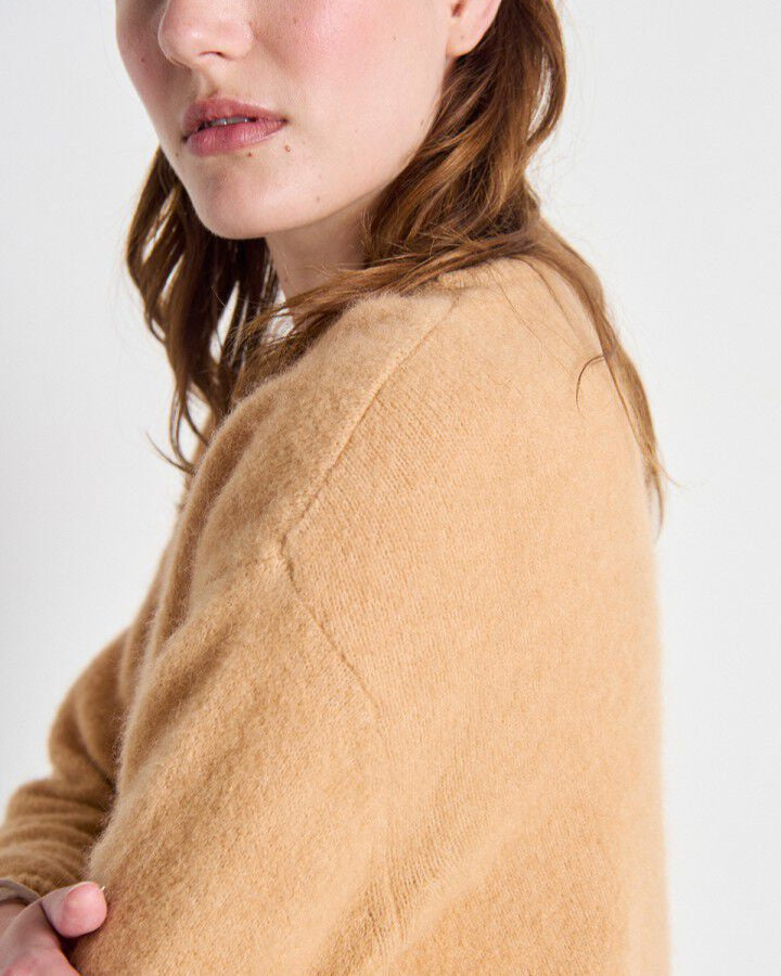 American Vintage Cardigan Vito noisette