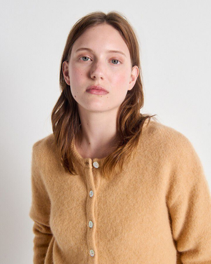 American Vintage Cardigan Vito noisette