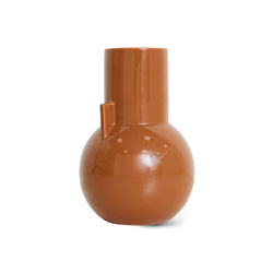 HKliving ceramic vase caramel S