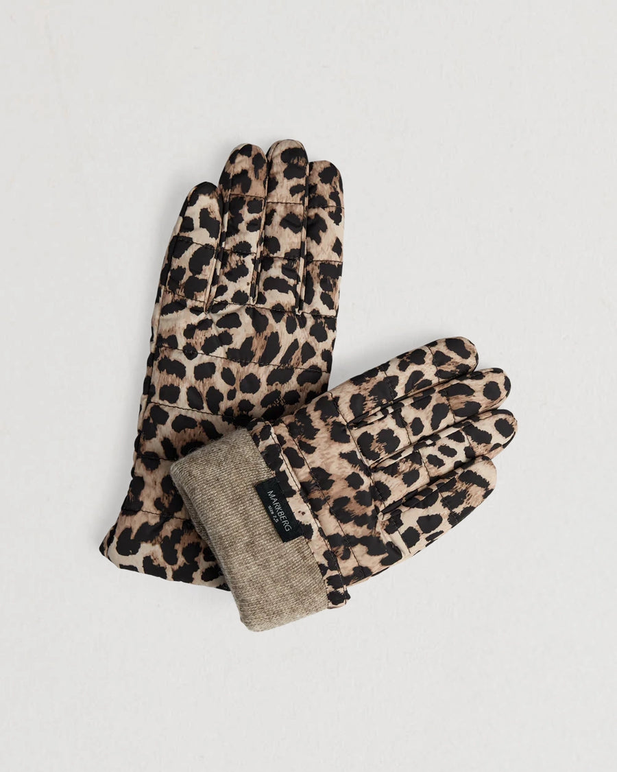 Markberg denmark AlberteMBG gloves leopard