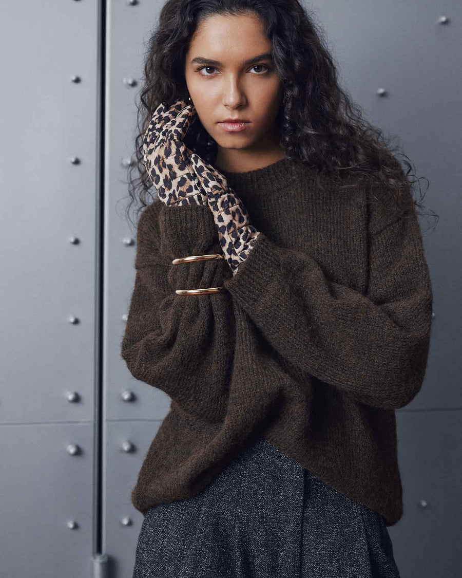 Markberg denmark AlberteMBG gloves leopard