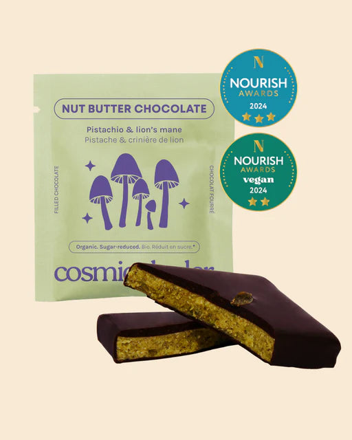 Cosmic Dealer - Nut Butter Chocolate Pistachio and lion's mane