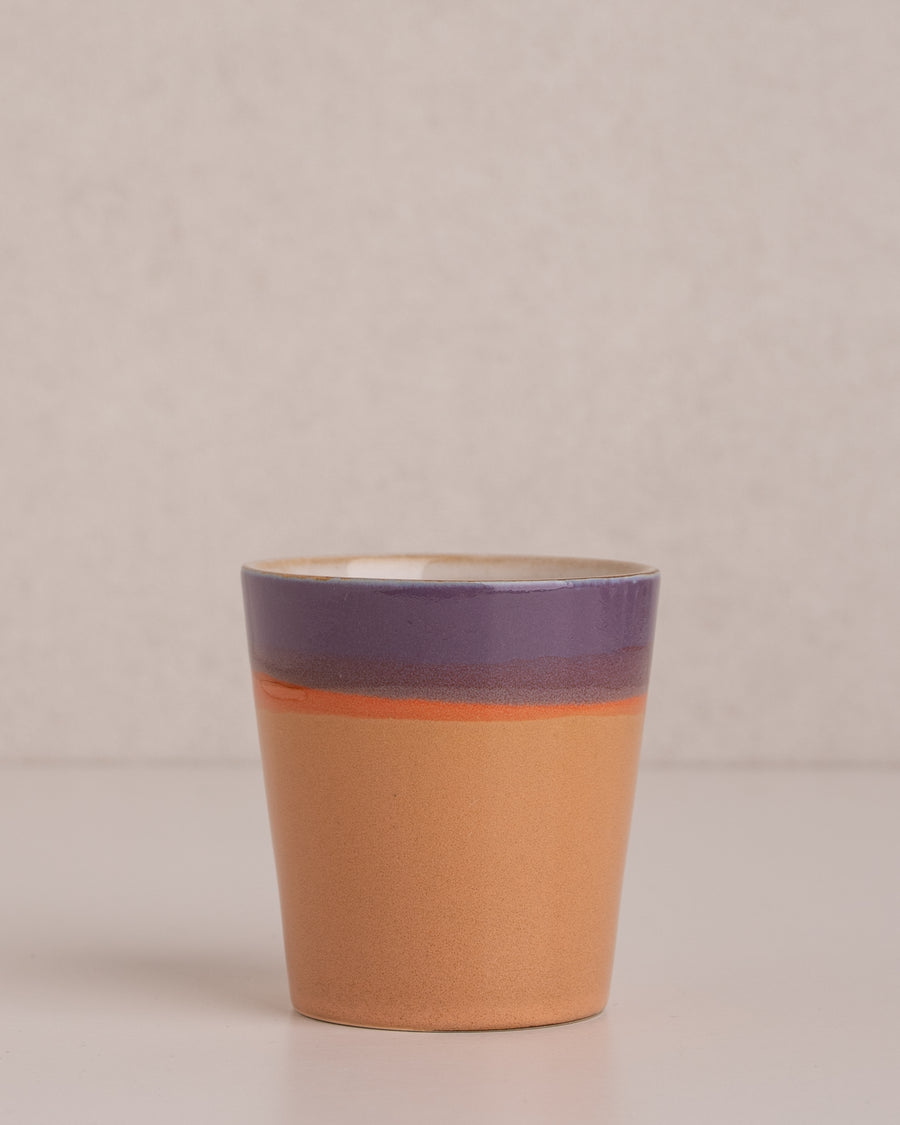 HK Living ceramic 70s mug set of 6