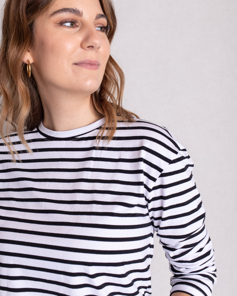 jackieandkate Shirt weiß/schwarz