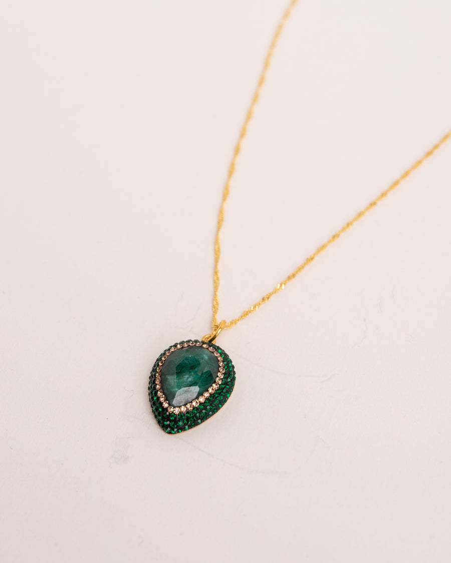 Soru Kette Emerald Necklace