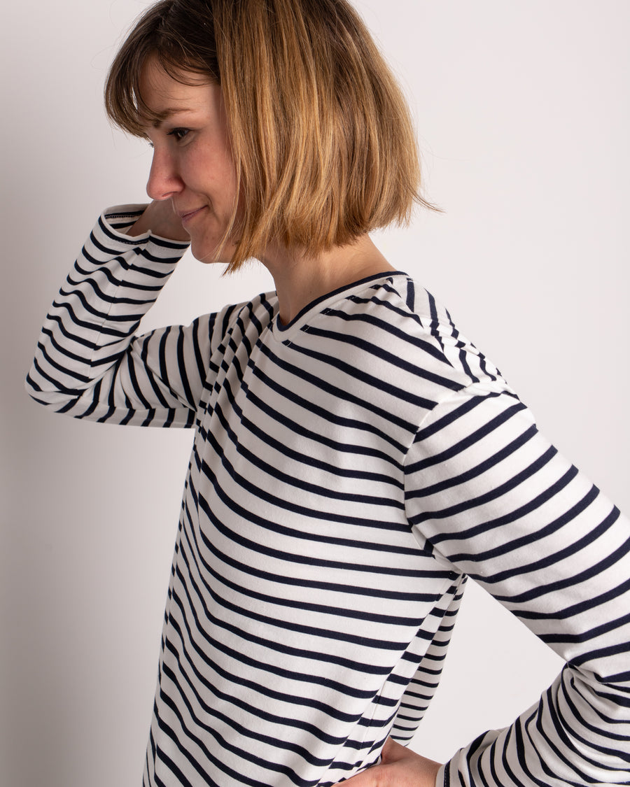 jackieandkate Shirt Streifen navy